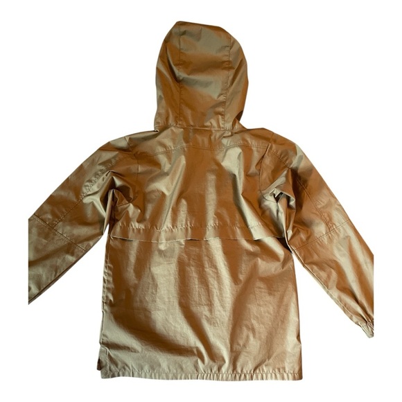 Columbia Kids Tan Hooded Rain Jacket - Picture 7 of 11